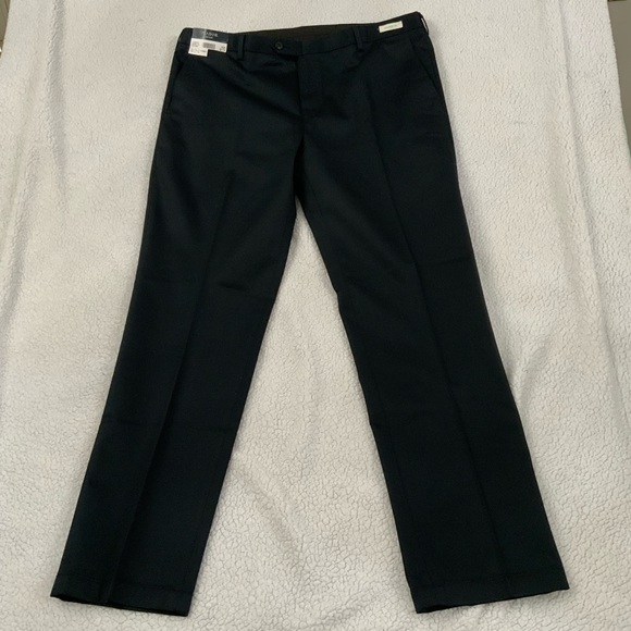 Jos. A. Bank Traveler’s Collection Pants 38x32 Navy Blue 100% Cotton Flat Front - Picture 16 of 16